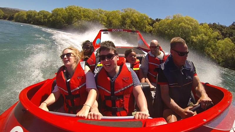 Experience the thrill of Jetboating on the mighty Clutha River with Go Jets Wanaka!